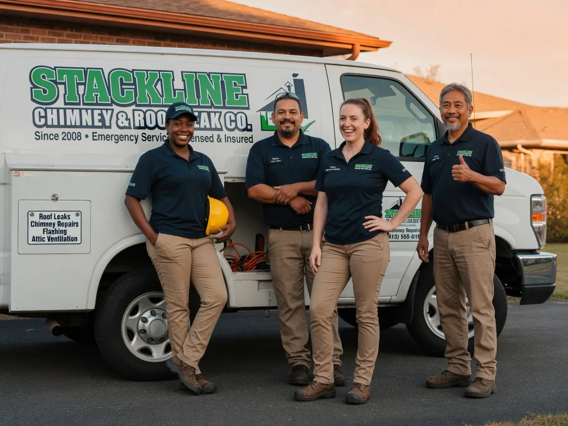 Chimney flashing repair company in Round Mountain, CA